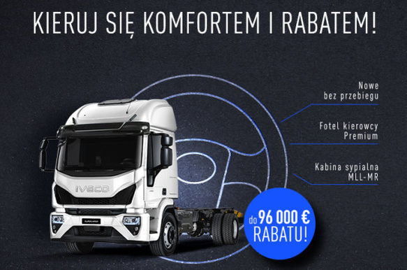 Kieruj się komfortem i rabatem!