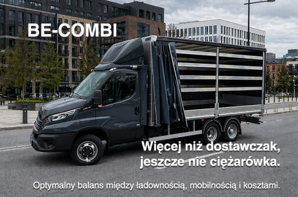 IVECO Daily z zestawem BE-Combi
