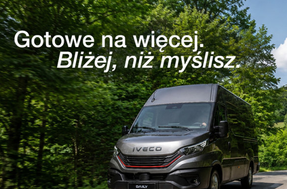 IVECO Daily furgon MY24 — teraz w racie już od 1549 zł miesięcznie!