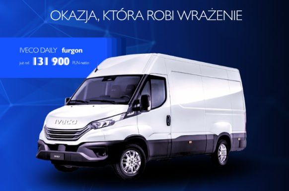 OKAZJA, KTÓRA ROBI WRAŻENIE - IVECO Daily furgon