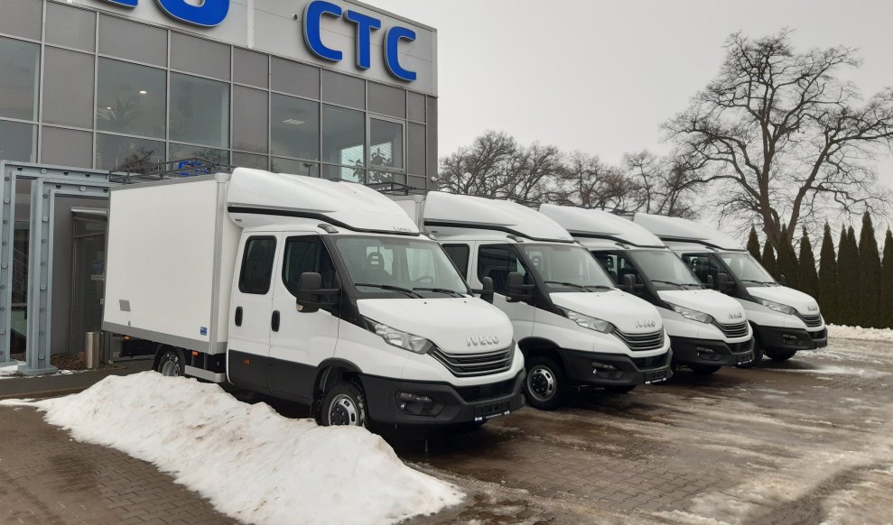 Cztery IVECO DAILY 50C18HZD – Gotowe do akcji!